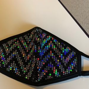 Glitter- sequin fashion face mask